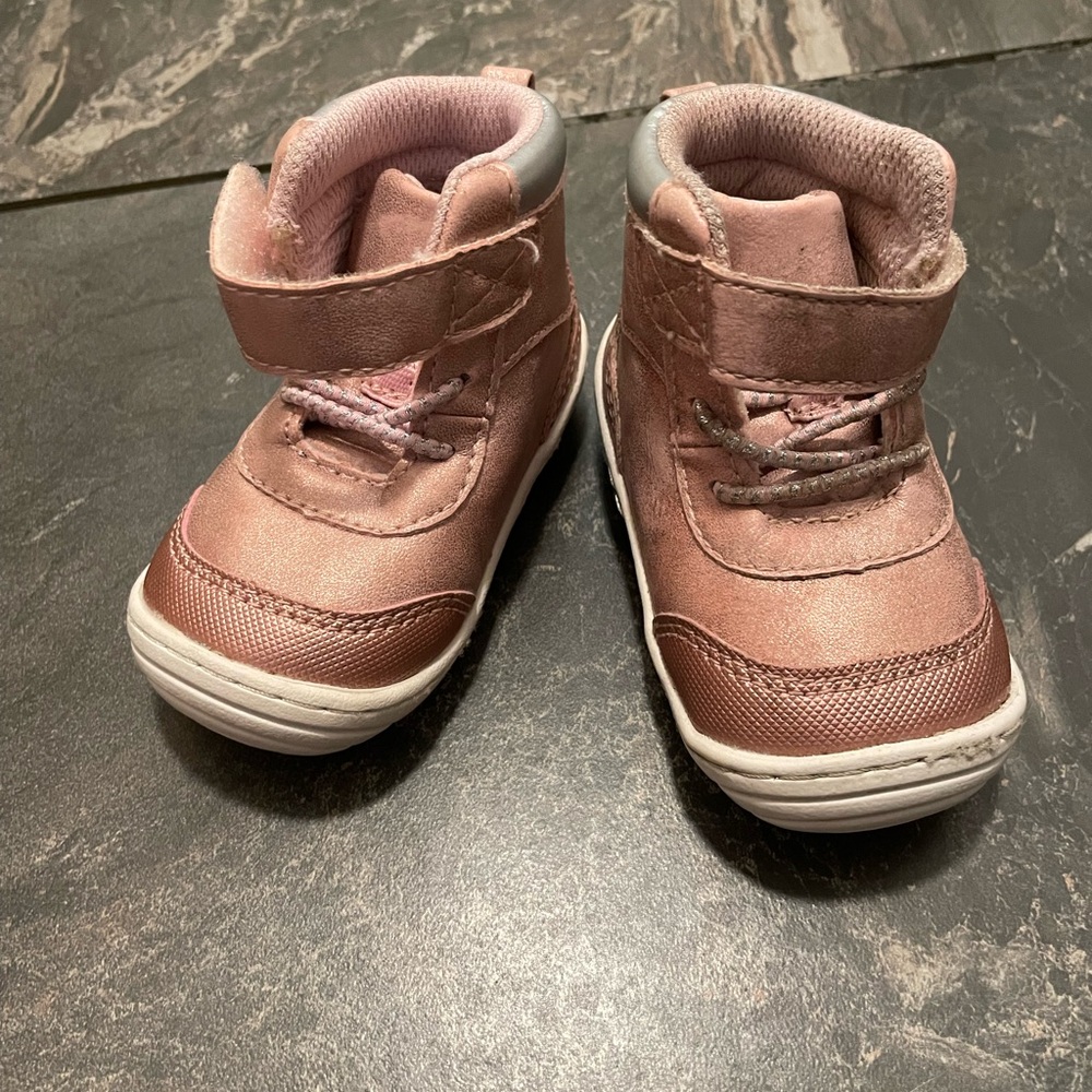 Stride rite boots Velcro Strap